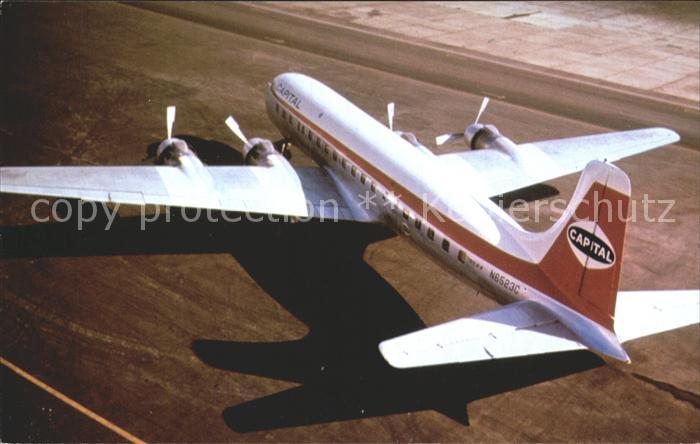 Flugzeuge Zivil Capital Airlines Douglas DC-6B