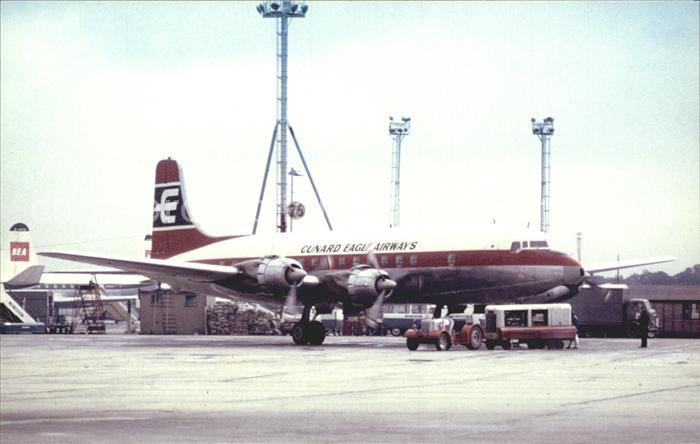 Flugzeuge Zivil Cunard Eagle Airways Douglas DC-6