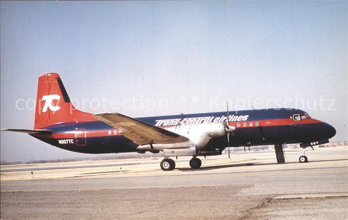 Flugzeuge Zivil Trans Central YS-11