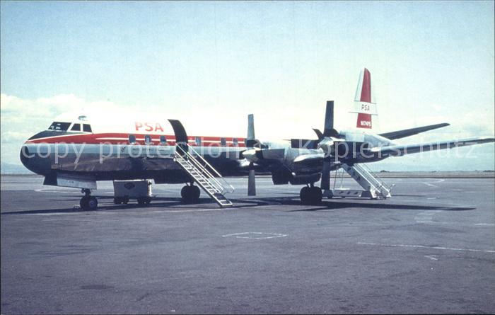 Flugzeuge Zivil PSA Pacific Southwest Airlines Lockheed L-188