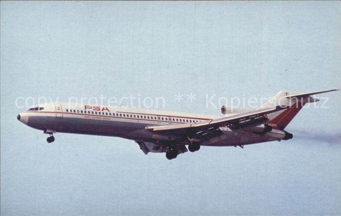 Flugzeuge Zivil PSA Pacific Southwest Airlines Boeing 727