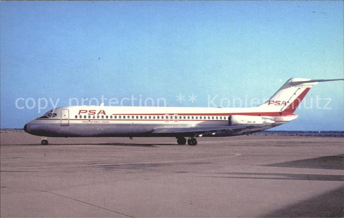 Flugzeuge Zivil PSA Pacific Southwest Airlines DC-9