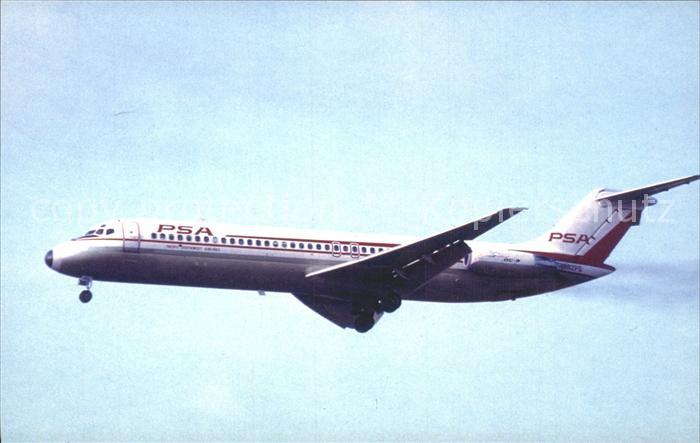 Flugzeuge Zivil PSA Pacific Southwest Airlines DC-9