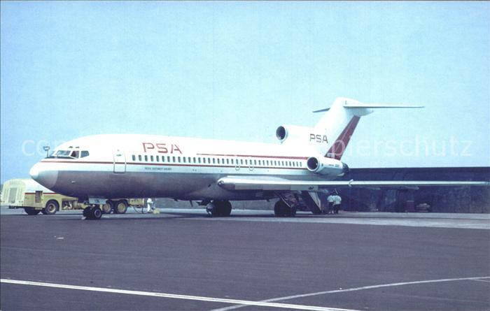 Flugzeuge Zivil PSA Pacific Southwest Airlines Boeing 727