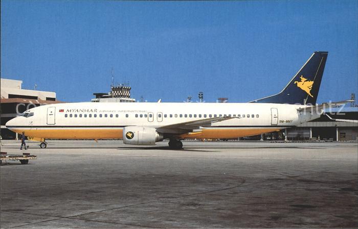 Flugzeuge Zivil Myanmar Airways International Boeing 73