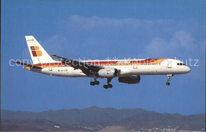 Flugzeuge Zivil Iberia Mexico Boeing 757-256 EC-FYM