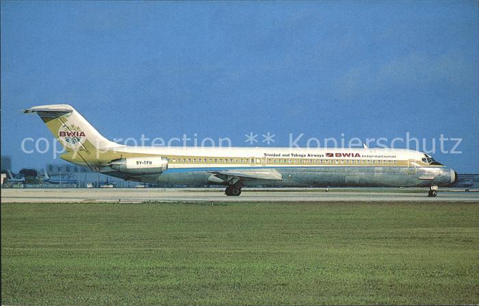 Flugzeuge Zivil BWIA International McDonnell Douglas DC-9-51 9Y-TFH c/n 47743