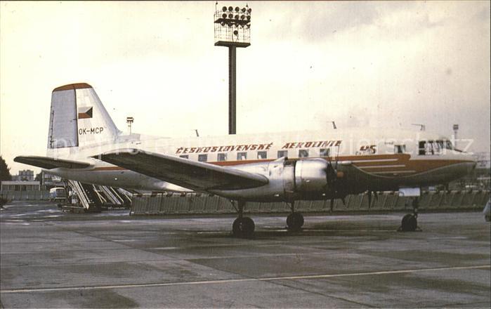 Flugzeuge Zivil CSA o/c Iliushin IL-14 OK-MCP