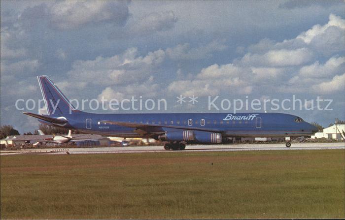 Flugzeuge Zivil Braniff International McDonnell Douglas DC-8-62