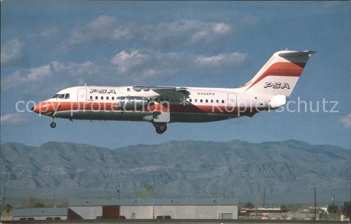 Flugzeuge Zivil Pacific Southwest Airlines BAe 146-200A N352PS C/N E-2030