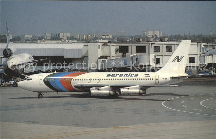 Flugzeuge Zivil Aeronica Boeing 720-051B YN-BYI c/n 18688