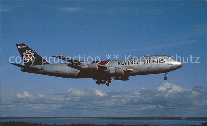 Flugzeuge Zivil Flying Tigers Boeing 747-245F N816FT c/n 22151