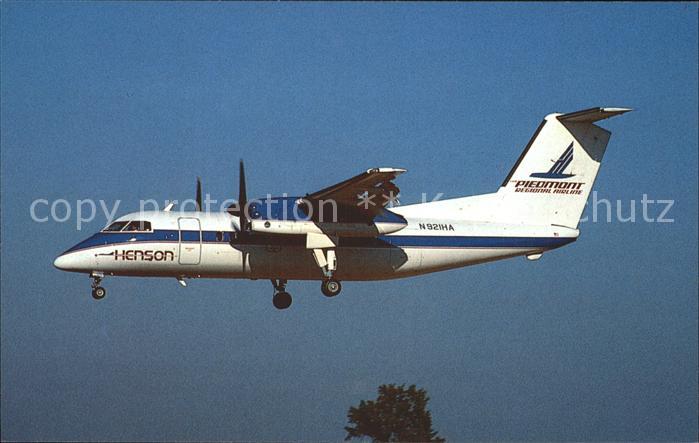 Flugzeuge Zivil Henson Airlines DeHavilland DHC-8-102 Dash 8 N921HA c/n 089