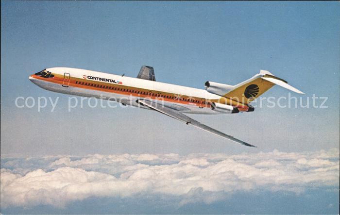 Flugzeuge Zivil Continental Airlines 727