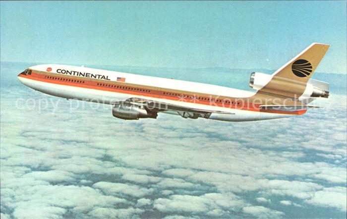 Flugzeuge Zivil Continental DC-10