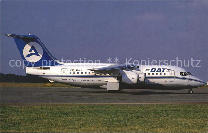 Flugzeuge Zivil DAT-Belgian Regional Airlines OO-DJC BAe 146-200 c/n 2069
