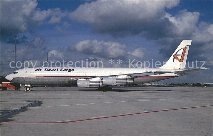 Flugzeuge Zivil Air Swazi Cargo Boeing 707-323C 3D-ASB c/n 19519