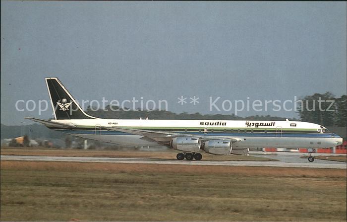 Flugzeuge Zivil Saudia McDonnell Douglas DC-8-72 HZ-MS11 c/n 46084