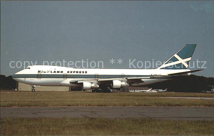 Flugzeuge Zivil Highland Express Boeing 747-123 G-HIHO