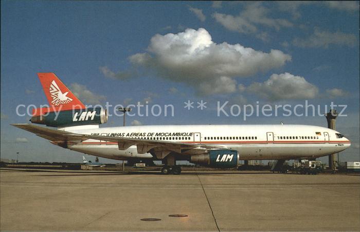Flugzeuge Zivil LAM Linhas Aereas Mocambique McDonnell Douglas DC-10-30 F-GDJK