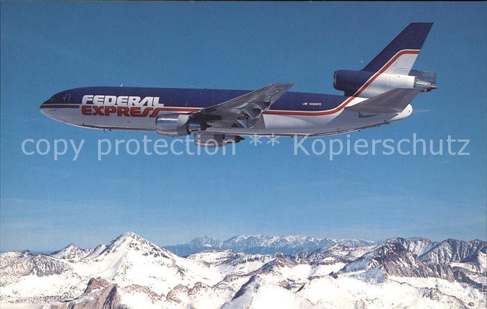 Flugzeuge Zivil Federal Express McDonnell Douglas DC-10-30F