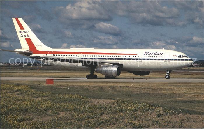 Flugzeuge Zivil Wardair A300-B4 C-GIZJ