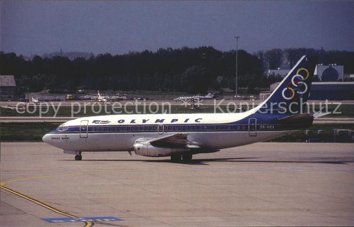 Flugzeuge Zivil Olympic Airlines Boeing 737-200Adv. SX-BCL