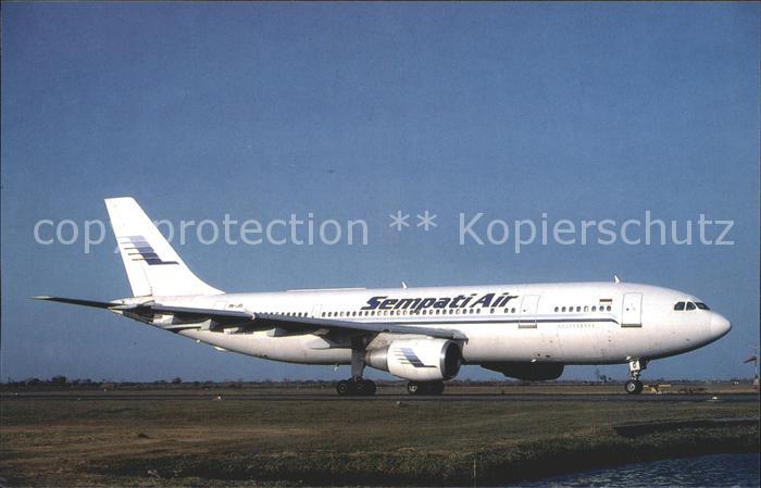 Flugzeuge Zivil Sempati Air Airbus A300B4 PK-JID