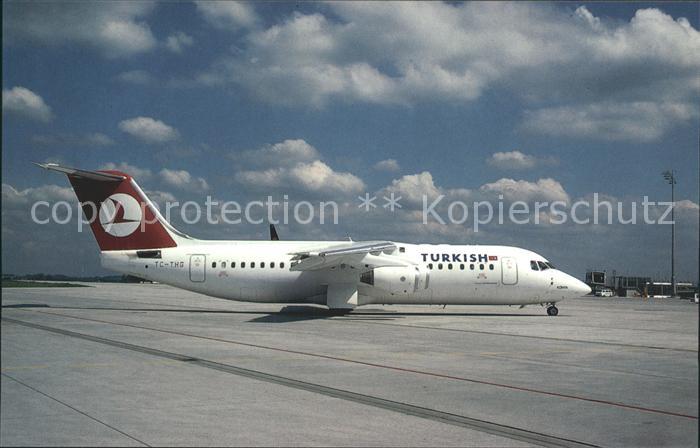 Flugzeuge Zivil Turkish Airlines Avro RJ-100 TC-THG