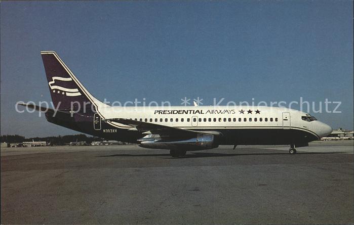 Flugzeuge Zivil Presidential Airways Boeing 737-230C