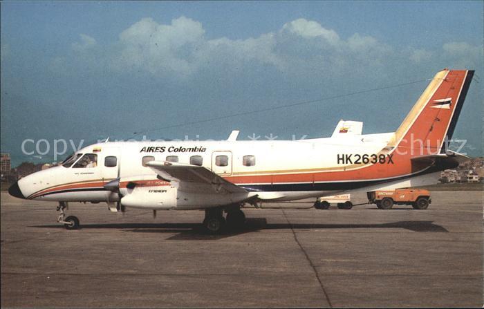 Flugzeuge Zivil Aires Colombia Embraer EMB-110P1 HK2638X