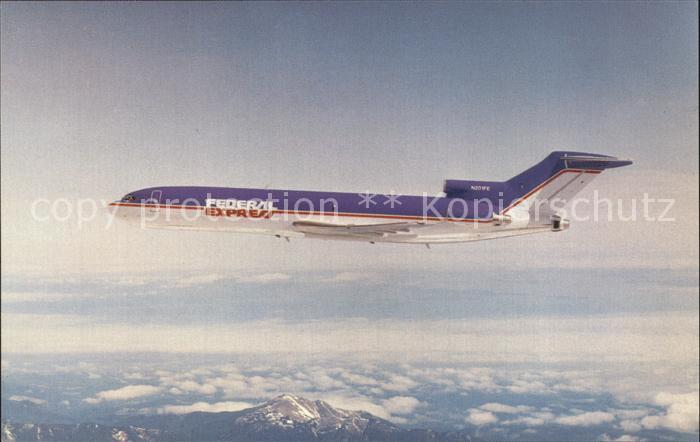 Flugzeuge Zivil Federal Express Boeing 727-2S7F