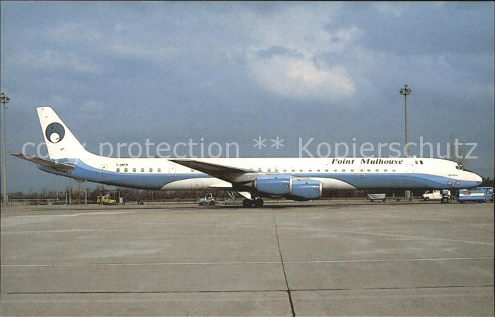 Flugzeuge Zivil Point Mulhouse McD Douglas DC-8-71 F-GMFM