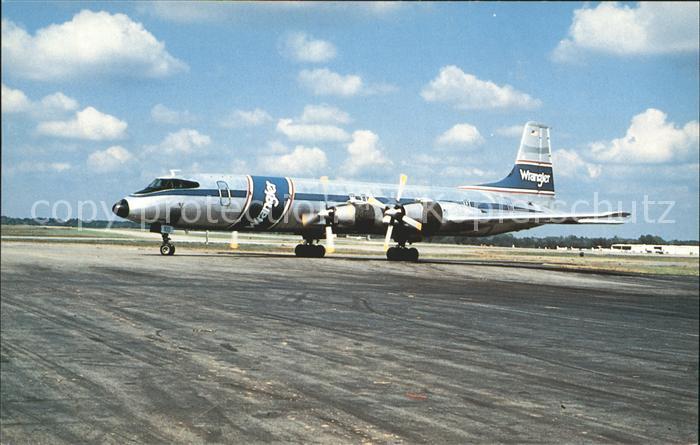 Flugzeuge Zivil Wrangler Aviation Canadair CL-44D4-6 N1