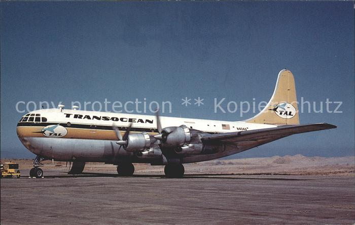 Flugzeuge Zivil Transocean Air Lines Boeing 377 Stratoc