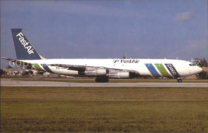 Flugzeuge Zivil Fastair Cargo Boeing B.707-331C CC-CAF c/n 19435
