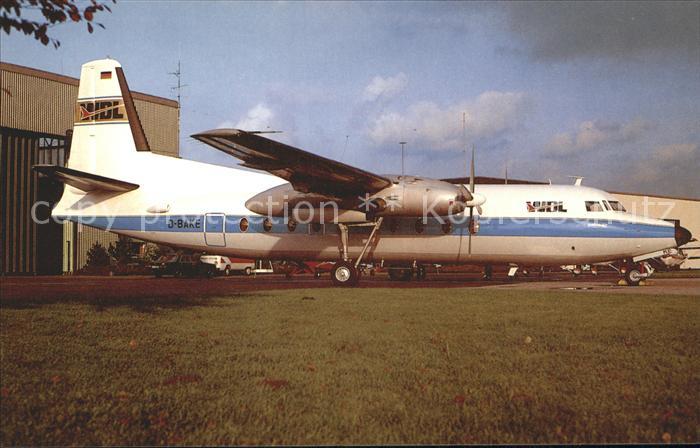 Flugzeuge Zivil WDL Fokker F.27-100 D-BAKE c/n 10257