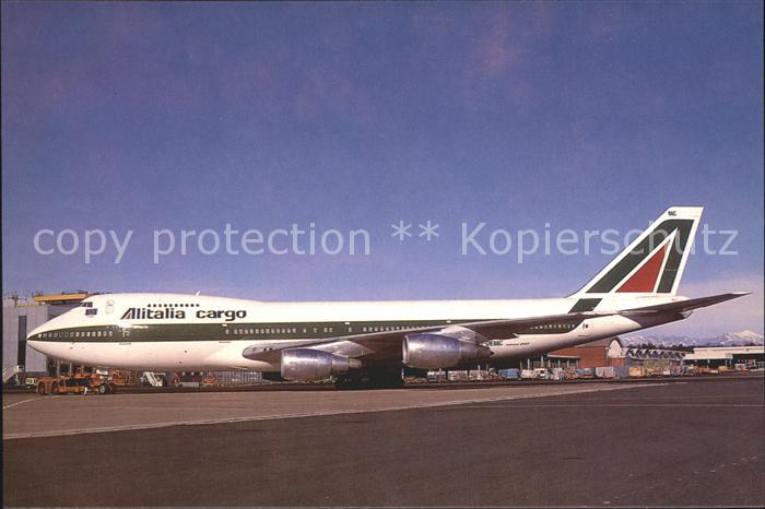 Flugzeuge Zivil Alitalia Cargo Boeing 747/243B I-DEMC c/n 22506/492