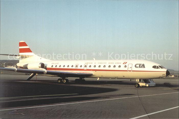 Flugzeuge Zivil CTA Caravelle 10 B 3 OH-LSD c/n 187