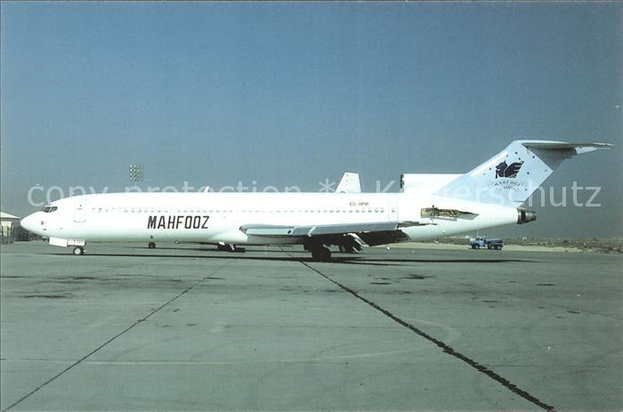 Flugzeuge Zivil MAHFOOZ B-727-228 C5-DMB C/N 20411
