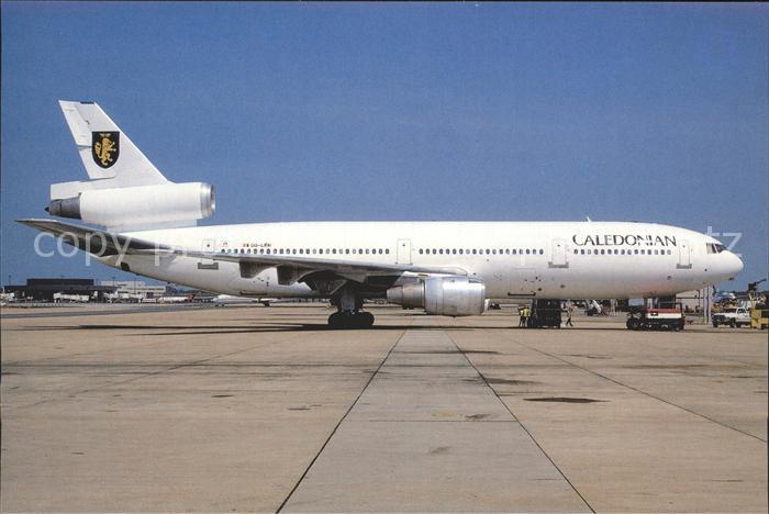 Flugzeuge Zivil Caledonian Airways DC-10-30 OO-LRM cn 46998 mfd 1979