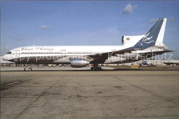 Flugzeuge Zivil Classic Airways L-1011-385-1 TriStar G-IOII cn 118 mfd 1975