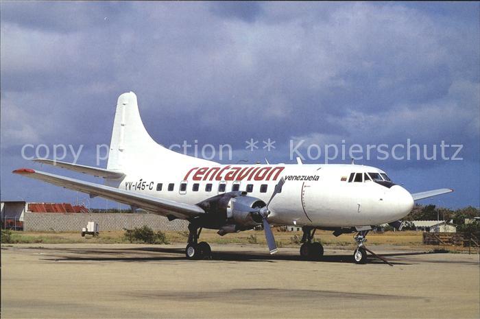 Flugzeuge Zivil Rentavion Martin 404 YV-145-C cn 14129 mfd 1952