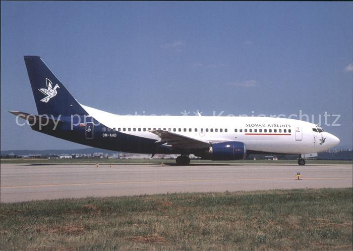 Flugzeuge Zivil Slovak Airlnies Boeing 737-33A OM-AAD cn 23636
