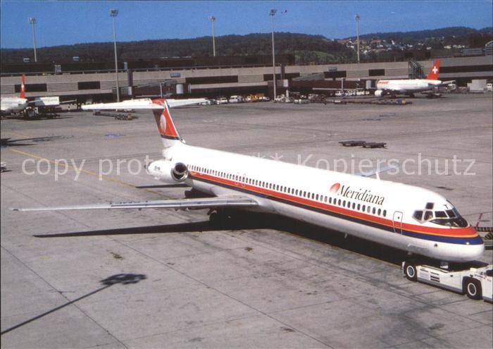 Flugzeuge Zivil Meridiana McDonnell Douglas MD-82 I-SMEC c/n 49808