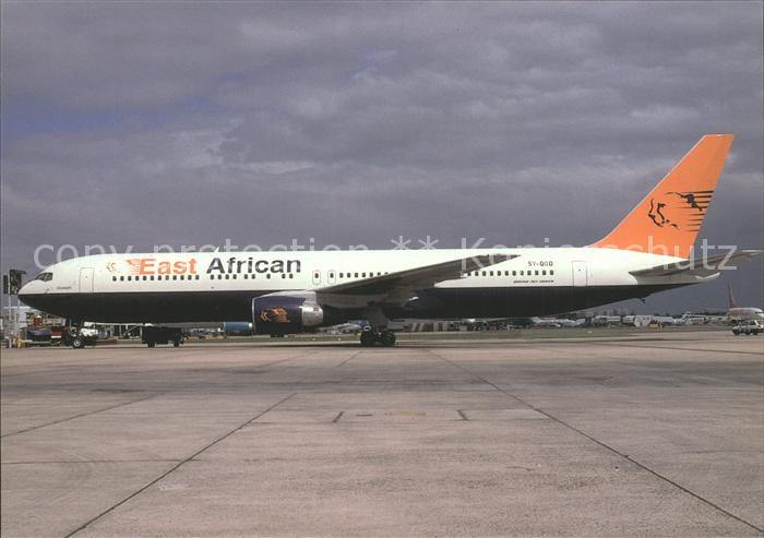 Flugzeuge Zivil East African Boeing B767-300 5Y-QQQ