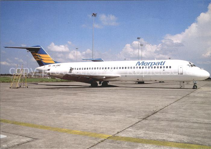 Flugzeuge Zivil Merpati DC-9-32 PK-GNO c/n 47730