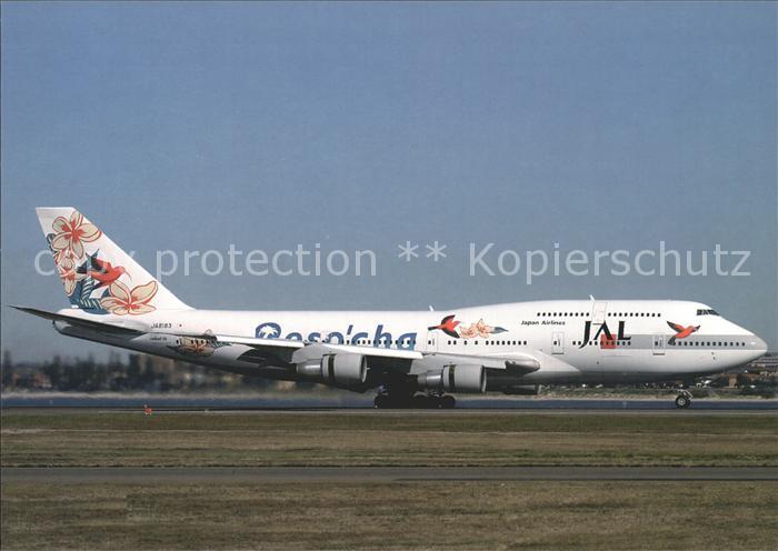 Flugzeuge Zivil Japan Airlines Resocha B747-346SR JA8183 Cn 23967/692
