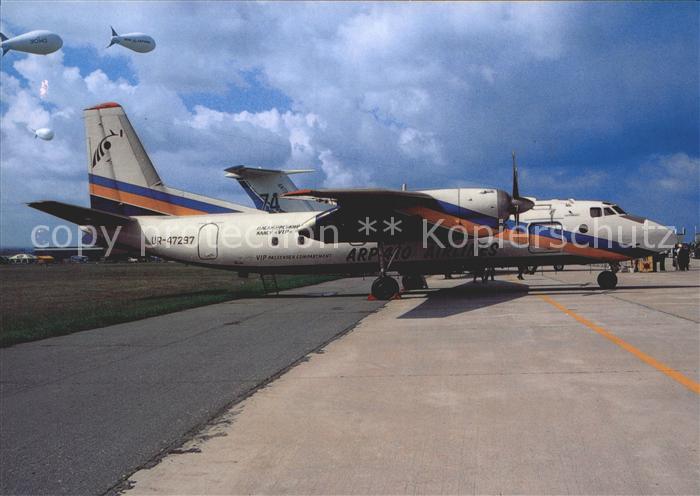 Flugzeuge Zivil ARP 410 Airlines AN-24RV UR-47297 c/n 07306610