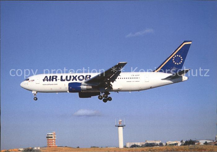 Flugzeuge Zivil Air Luxor B767-200 C9-BAF